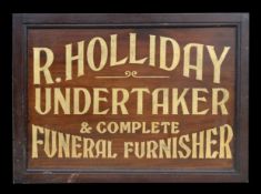 Undertakers sign