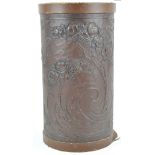 Art nouveau paper bin