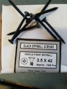 5 Boxes - 42mm Drywall screws