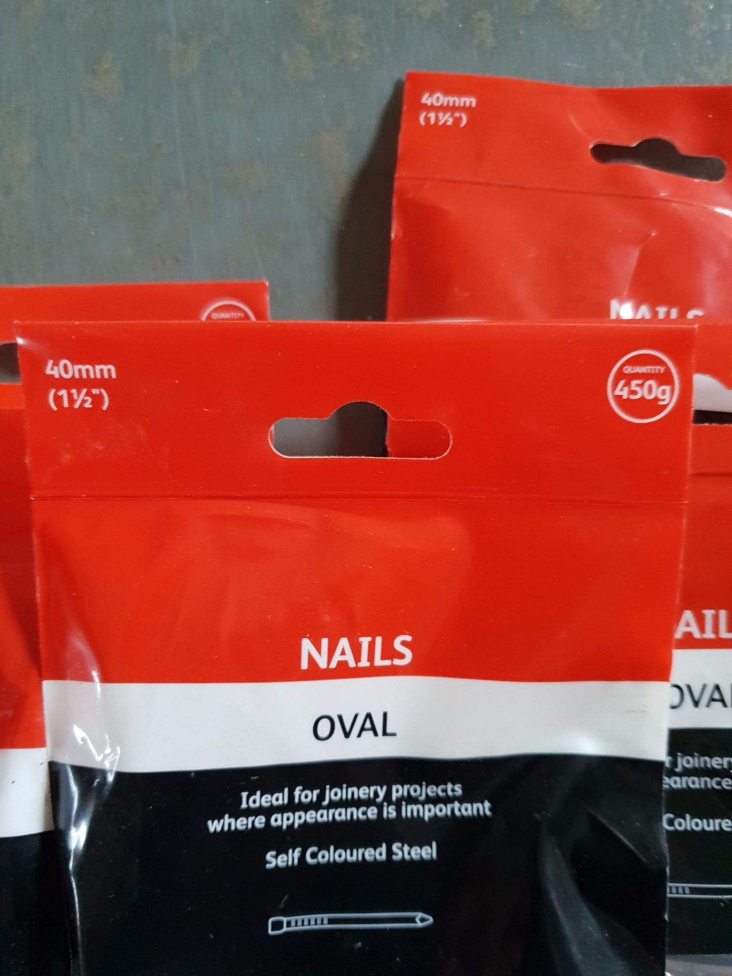 20 packs - 40mm oval nails