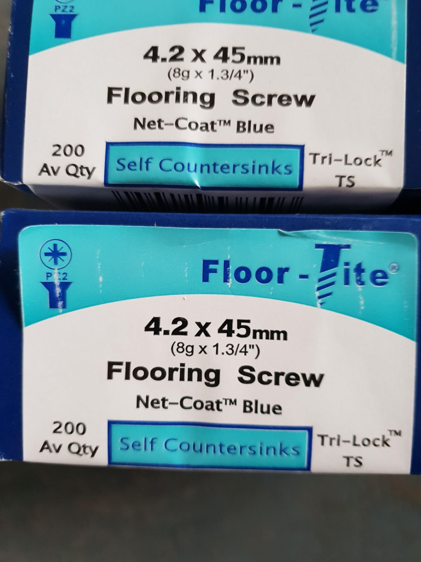 5 Boxes - Flooring screws