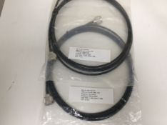 2x low loss rf cables