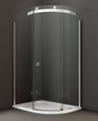 Joblot of bathroom items RRP over 10,000GBP to inc large shower tray, tiles, shower units