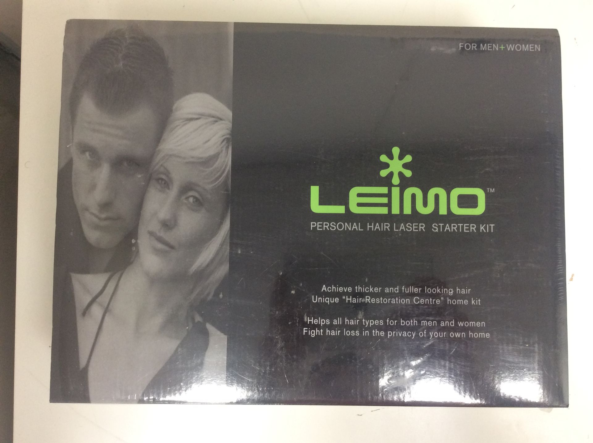 Leimo personal hair laser starter kit men and women rrp 299.99 gbp sealeed