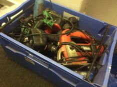 Large box of untested tools