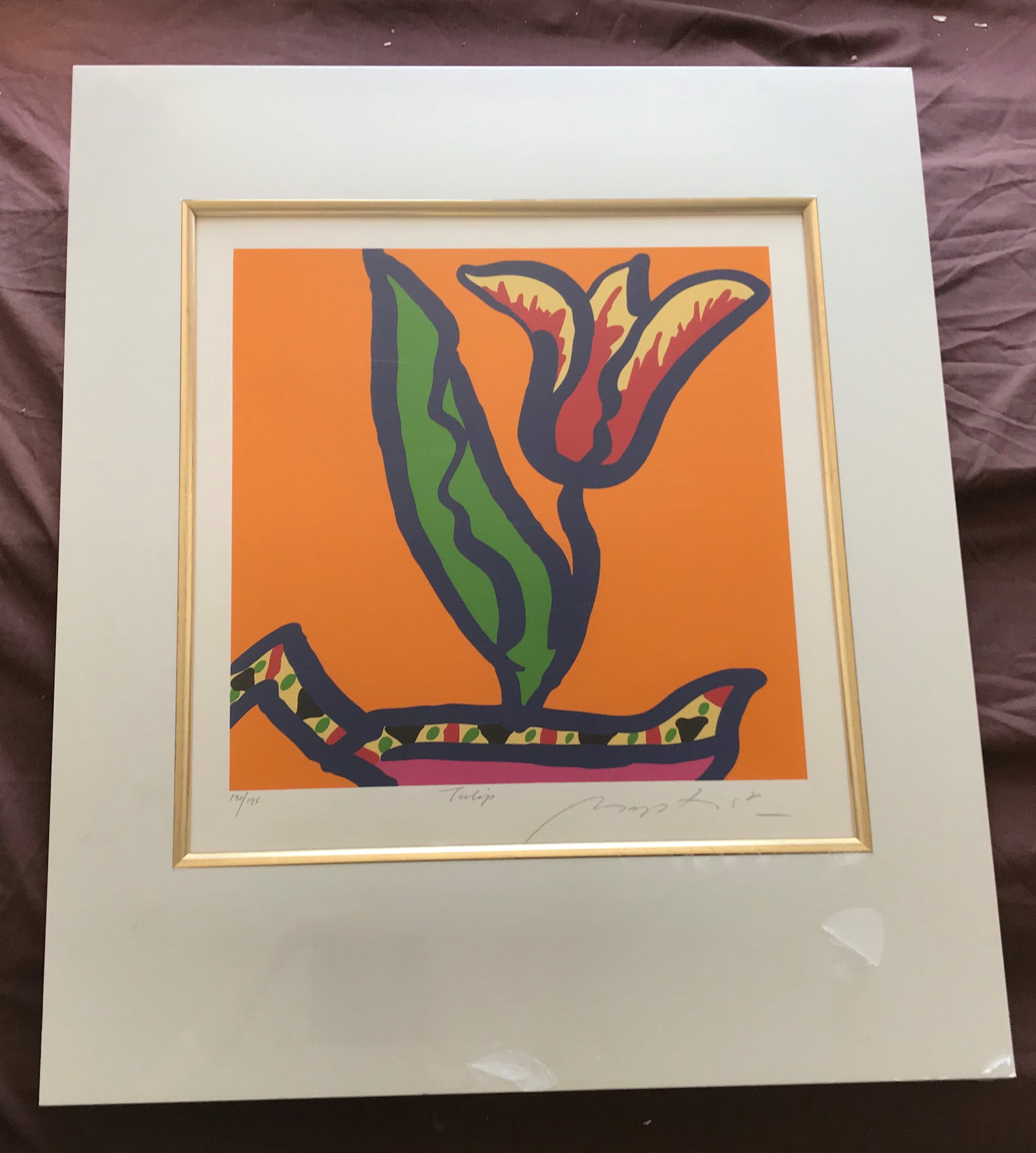 Tulip Gerry Baptist Limited Edition Print Signed numbered and titled - Image 3 of 5