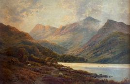 Alfred Fontville de Breanski 1877-1957 exhibited RA, RBA signed original Oil Landscape view