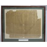 "Death of Nelson & Victory at Trafalgar" The Times 1805 Framed