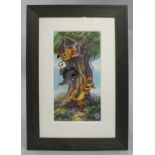 Limited Edition Disney Print "Swing Time with Eeyore"