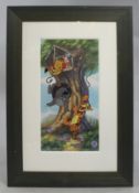 Limited Edition Disney Print "Swing Time with Eeyore"