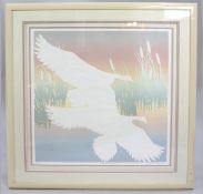 Limited Edition Artwork "Honkers Landing" Set in Frame