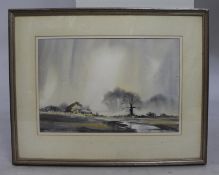 Watercolour Landscape by David Bellamy