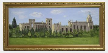 Witley Court Oil on Board