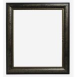 Silvered Black Picture Frame