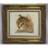 Original Artwork by Pamela Kierney Set in Gilt Frame