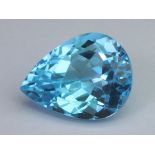 Blue Topaz 18.28 Ct