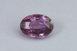 Pink Sapphire, 1.56 Ct