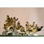 Amazing Oriental Porcelain Sculpture