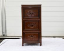 Hand made Rosewood Filing Cabinet