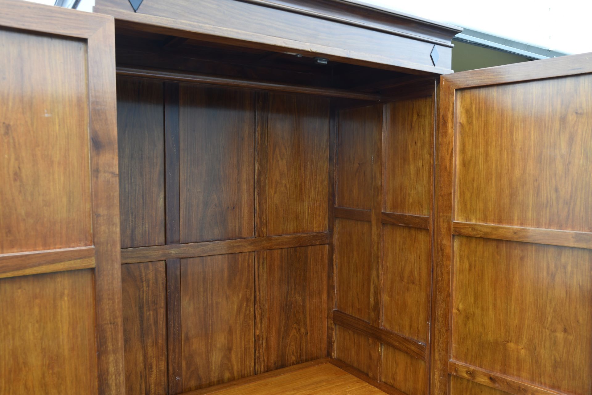 Hand Made Solid Wood Wardrobe - Image 3 of 3