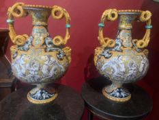 French vases, Mid 19th-Century I. Tortat Blois