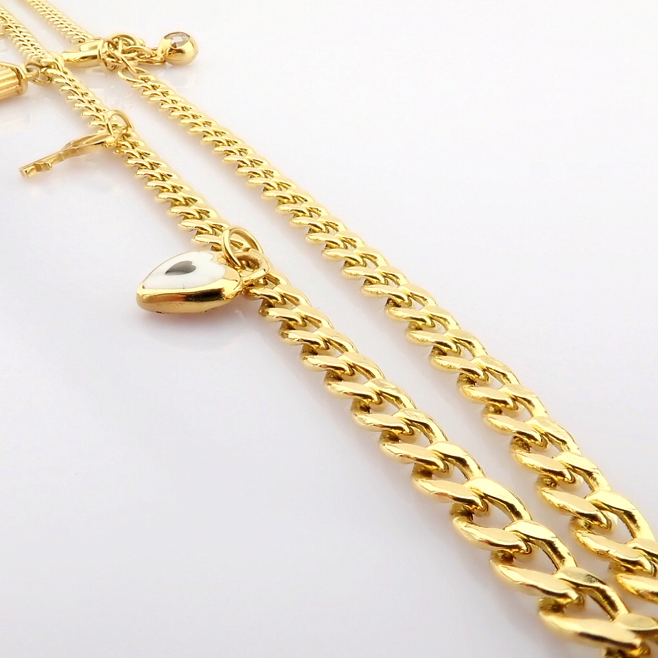 50 cm (19.7 in) Necklace. In 14K Yellow Gold - Image 2 of 13