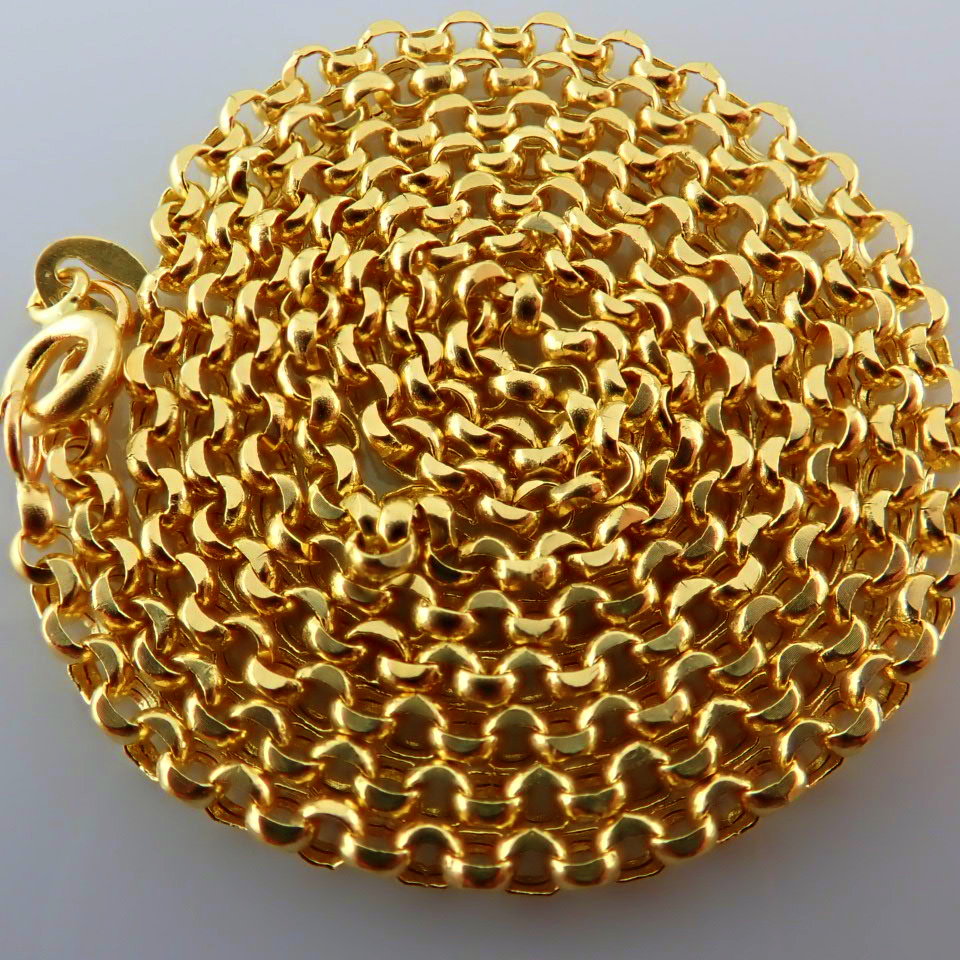 50 cm (19.7 in) Necklace. In 14K Yellow Gold - Image 8 of 10