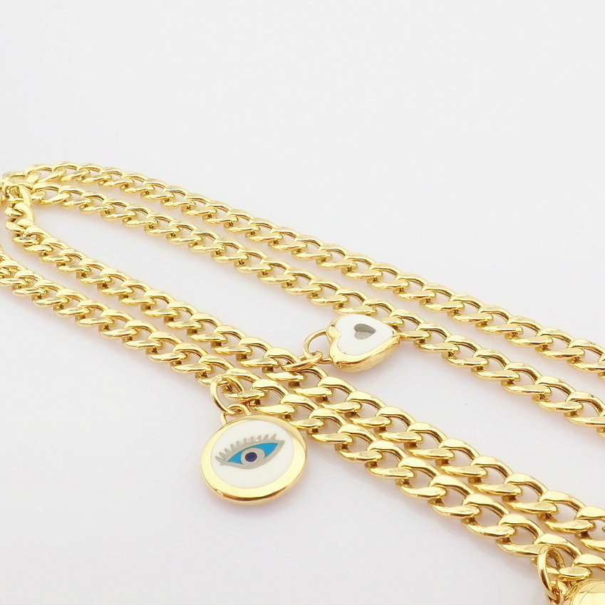 50 cm (19.7 in) Necklace. In 14K Yellow Gold - Image 12 of 13