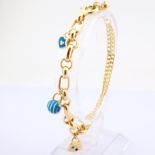 19.5 cm (7.7 in) Bracelet. In 14K Yellow Gold