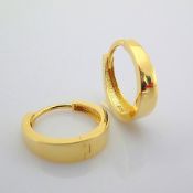 14K Yellow Gold Earring