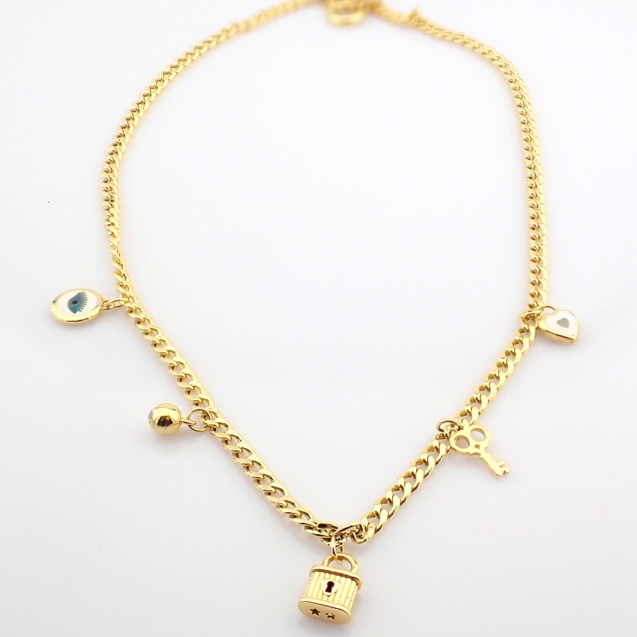 50 cm (19.7 in) Necklace. In 14K Yellow Gold