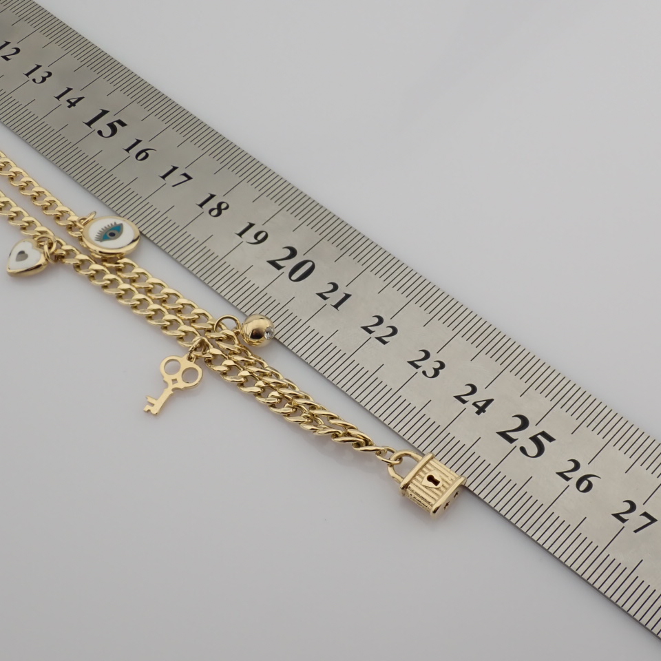 50 cm (19.7 in) Necklace. In 14K Yellow Gold - Image 5 of 13