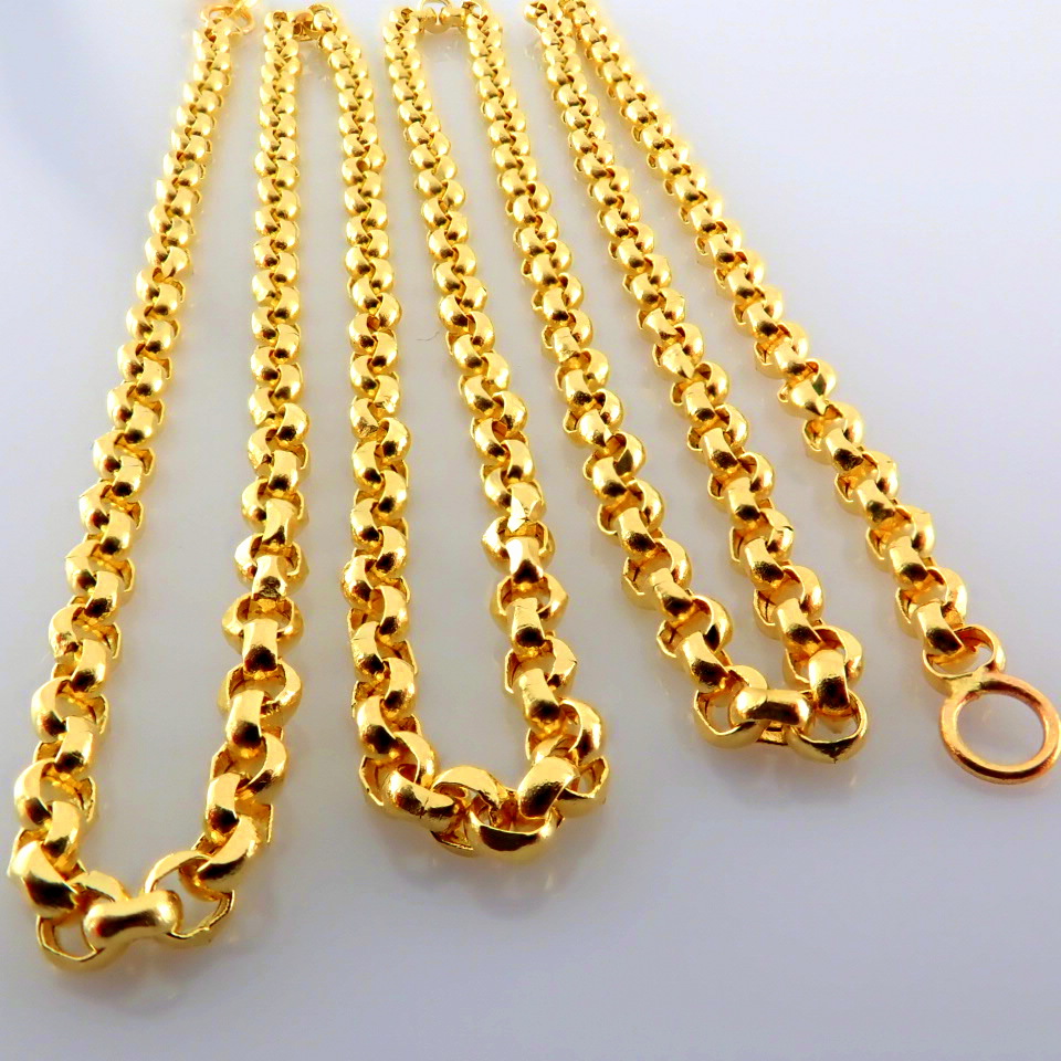 50 cm (19.7 in) Necklace. In 14K Yellow Gold - Image 2 of 10