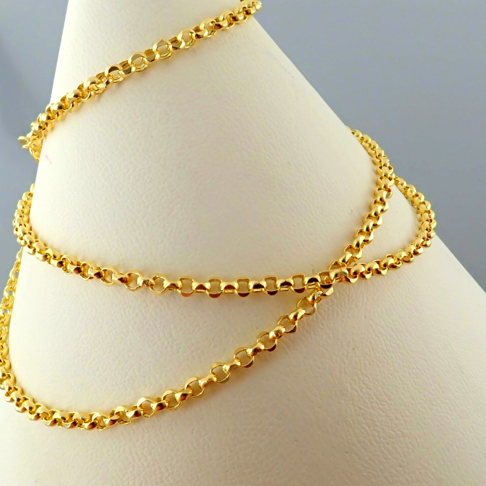 50 cm (19.7 in) Necklace. In 14K Yellow Gold - Image 10 of 10