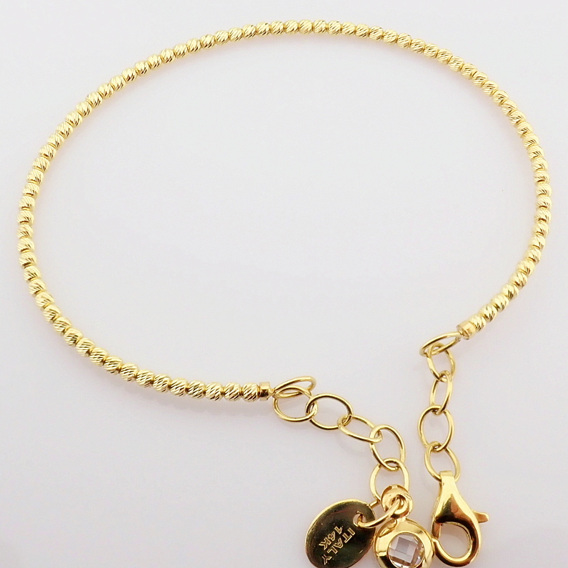 6 cm (2.4 in) Bracelet. In 14K Yellow Gold - Image 5 of 7
