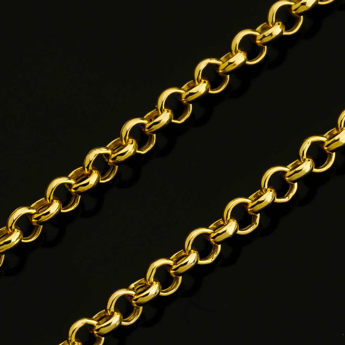 50 cm (19.7 in) Rolo Chain Necklace. In 14K Yellow Gold - Image 7 of 7