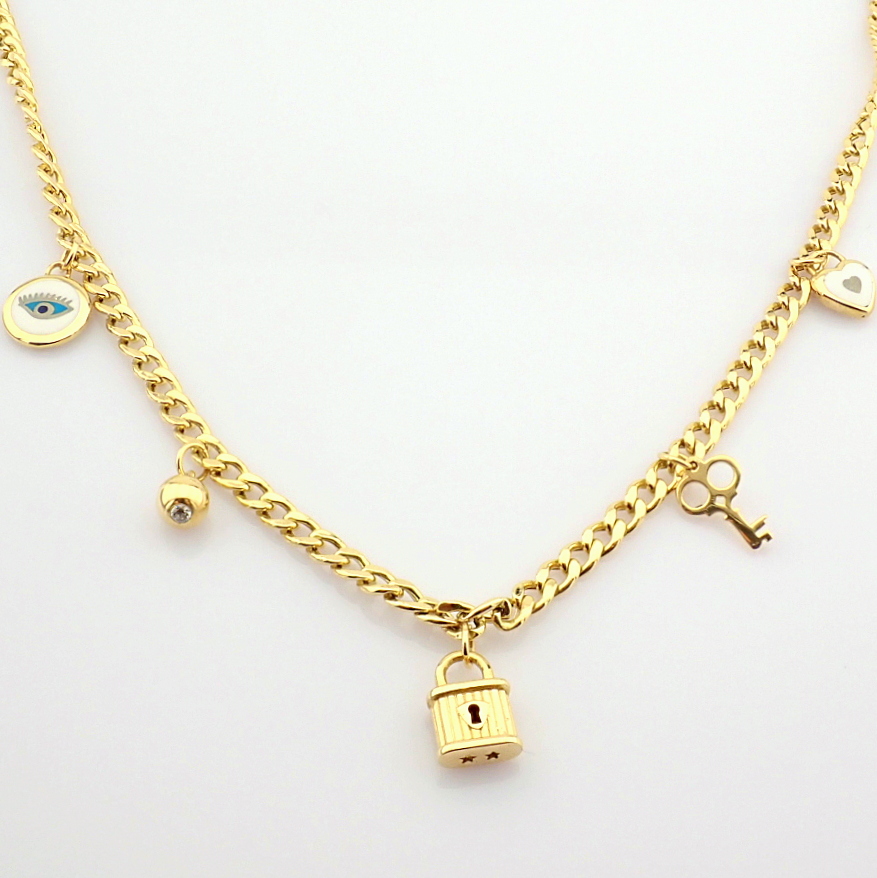 50 cm (19.7 in) Necklace. In 14K Yellow Gold - Image 6 of 13