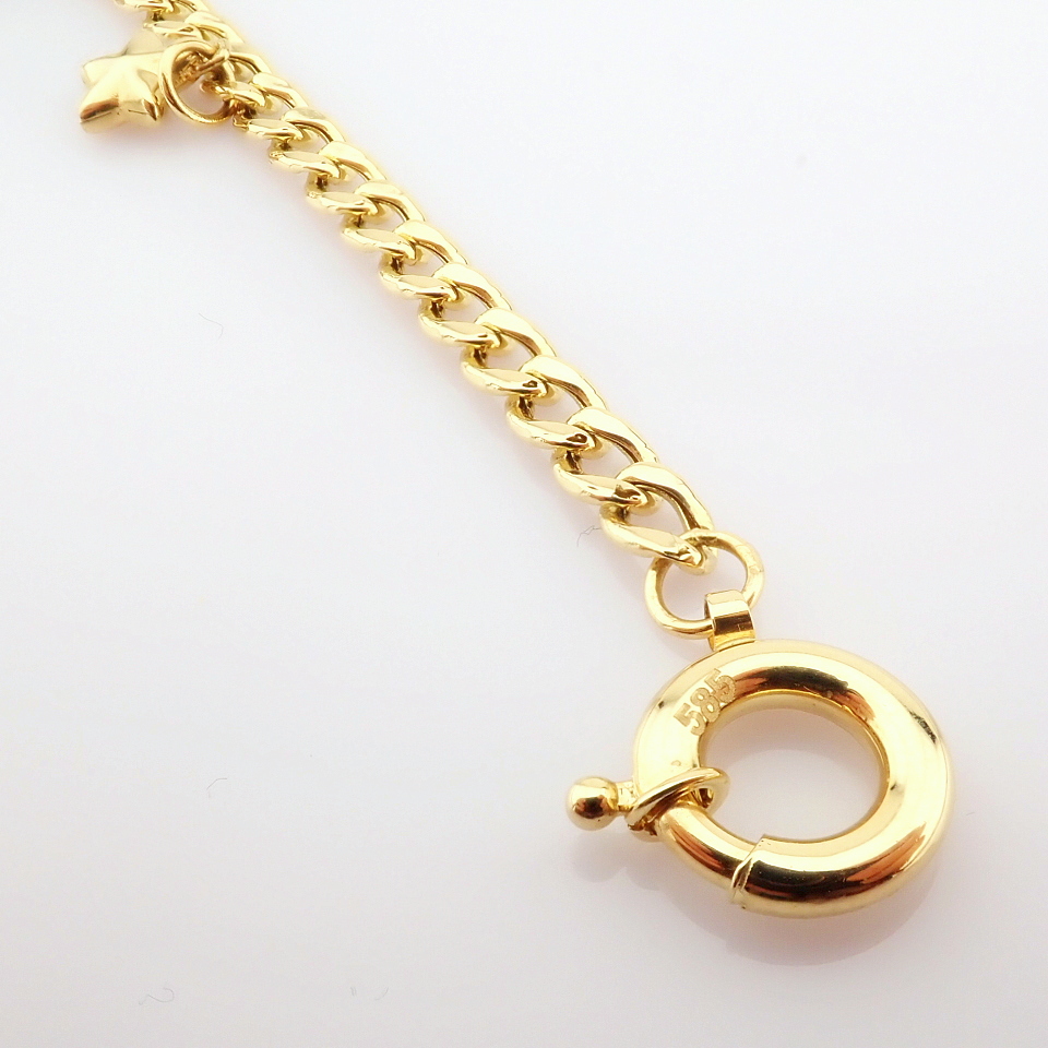 19.5 cm (7.7 in) Bracelet. In 14K Yellow Gold - Image 6 of 11