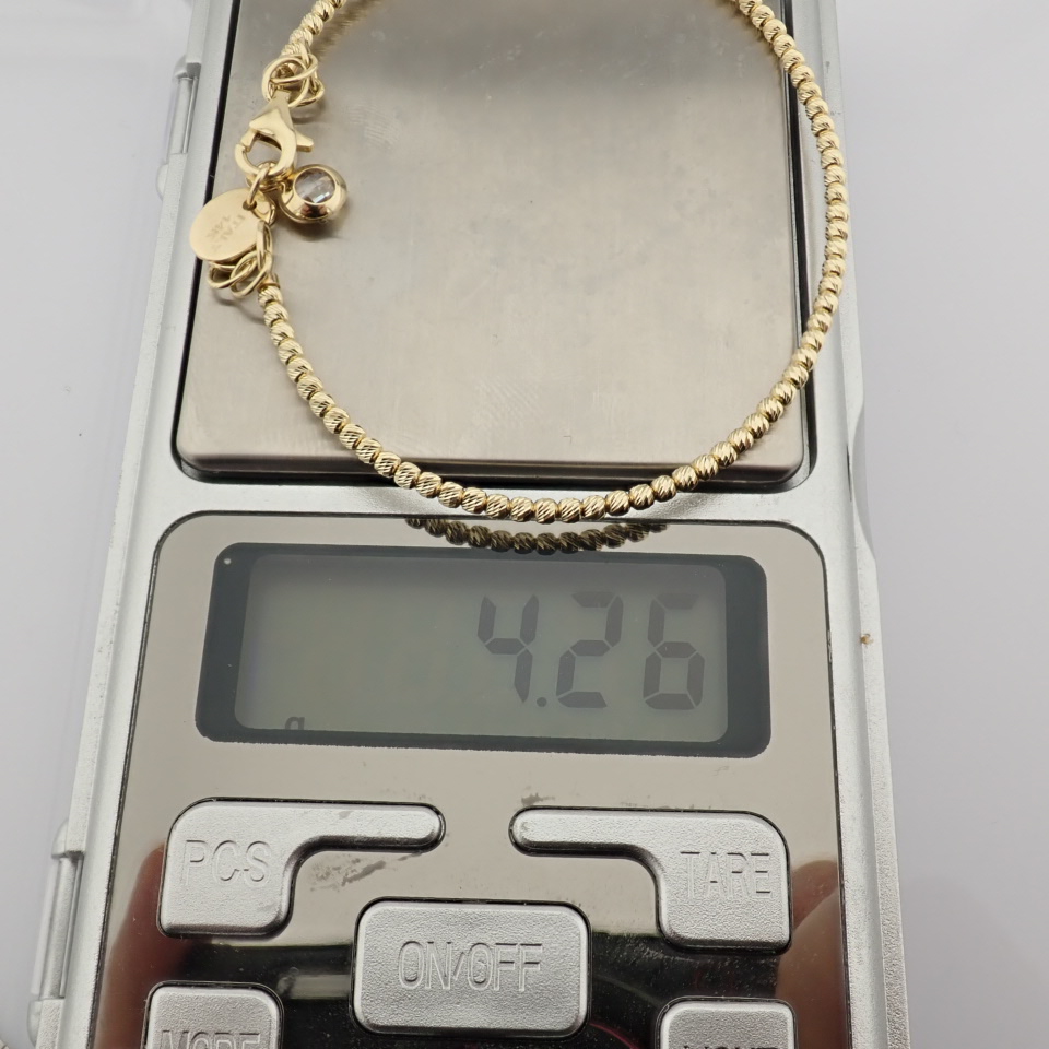 6 cm (2.4 in) Bracelet. In 14K Yellow Gold - Image 6 of 7