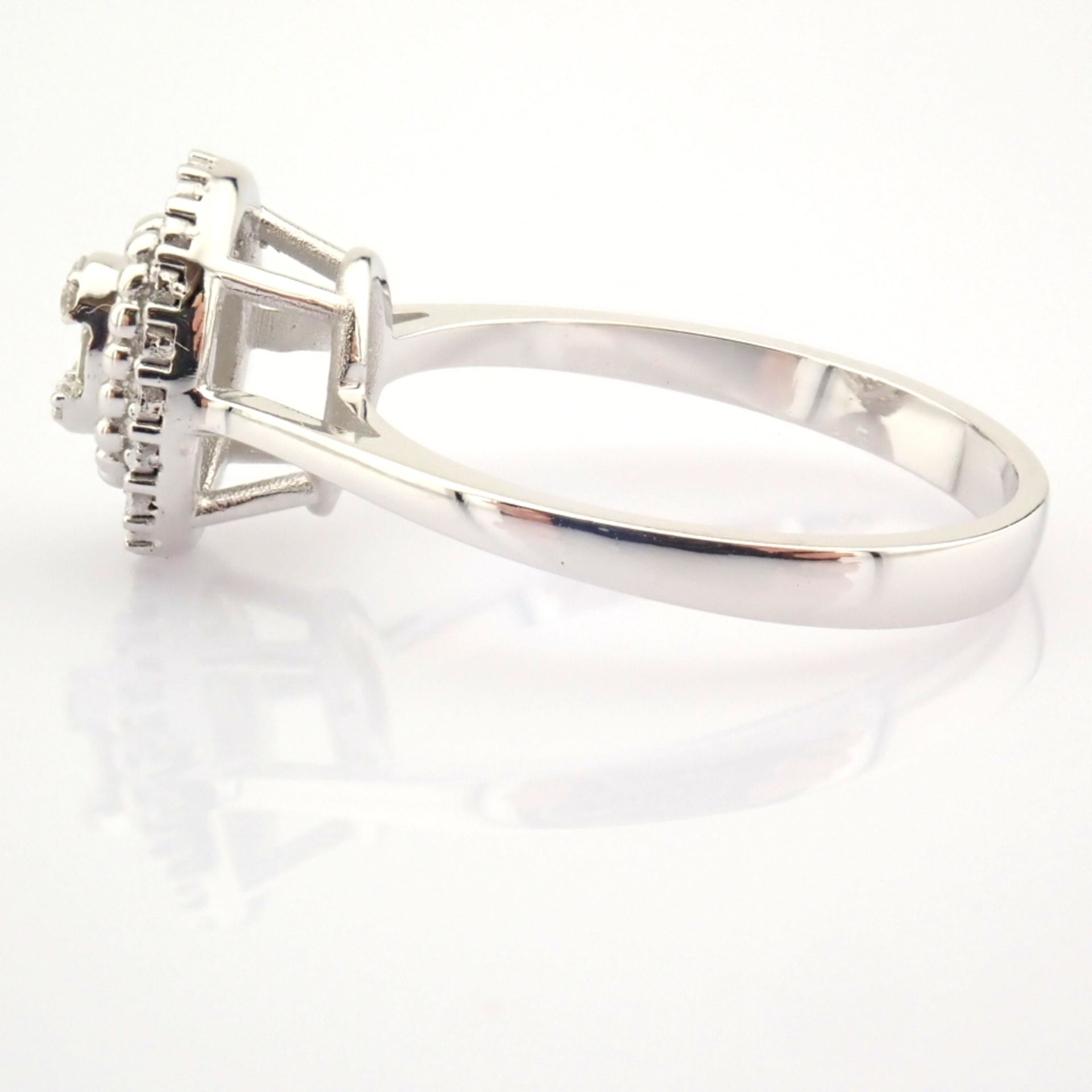 14K White Gold Diamond Ring - Image 6 of 7