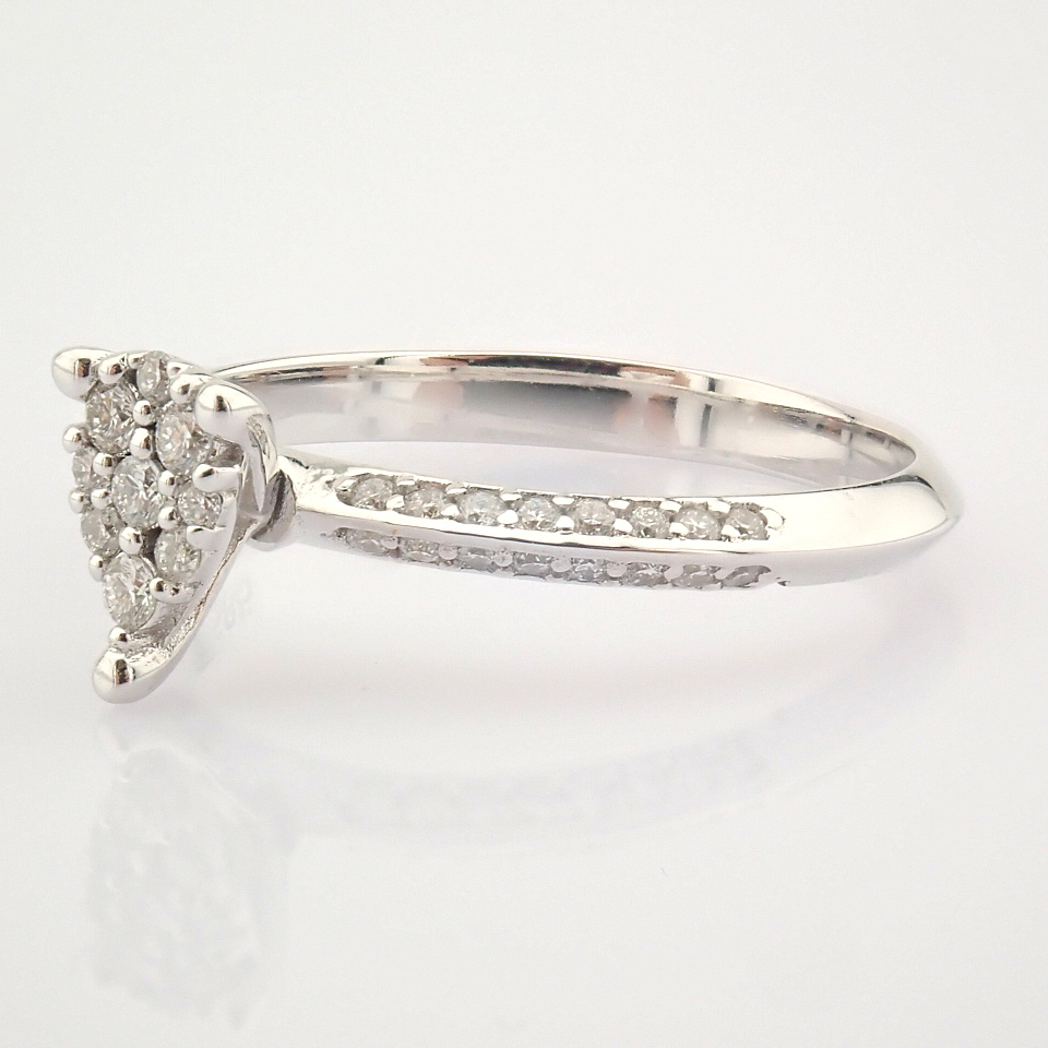 14K White Gold Diamond Ring - Image 3 of 7