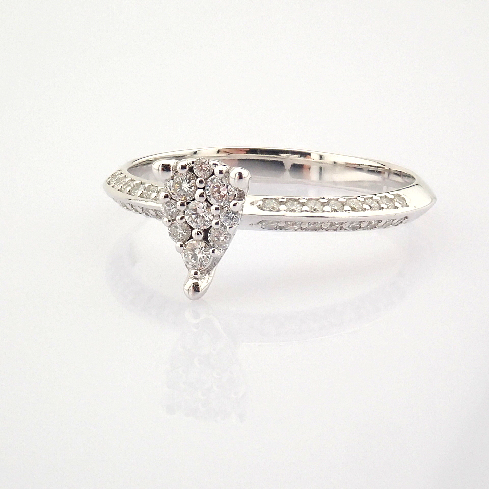 14K White Gold Diamond Ring - Image 6 of 7