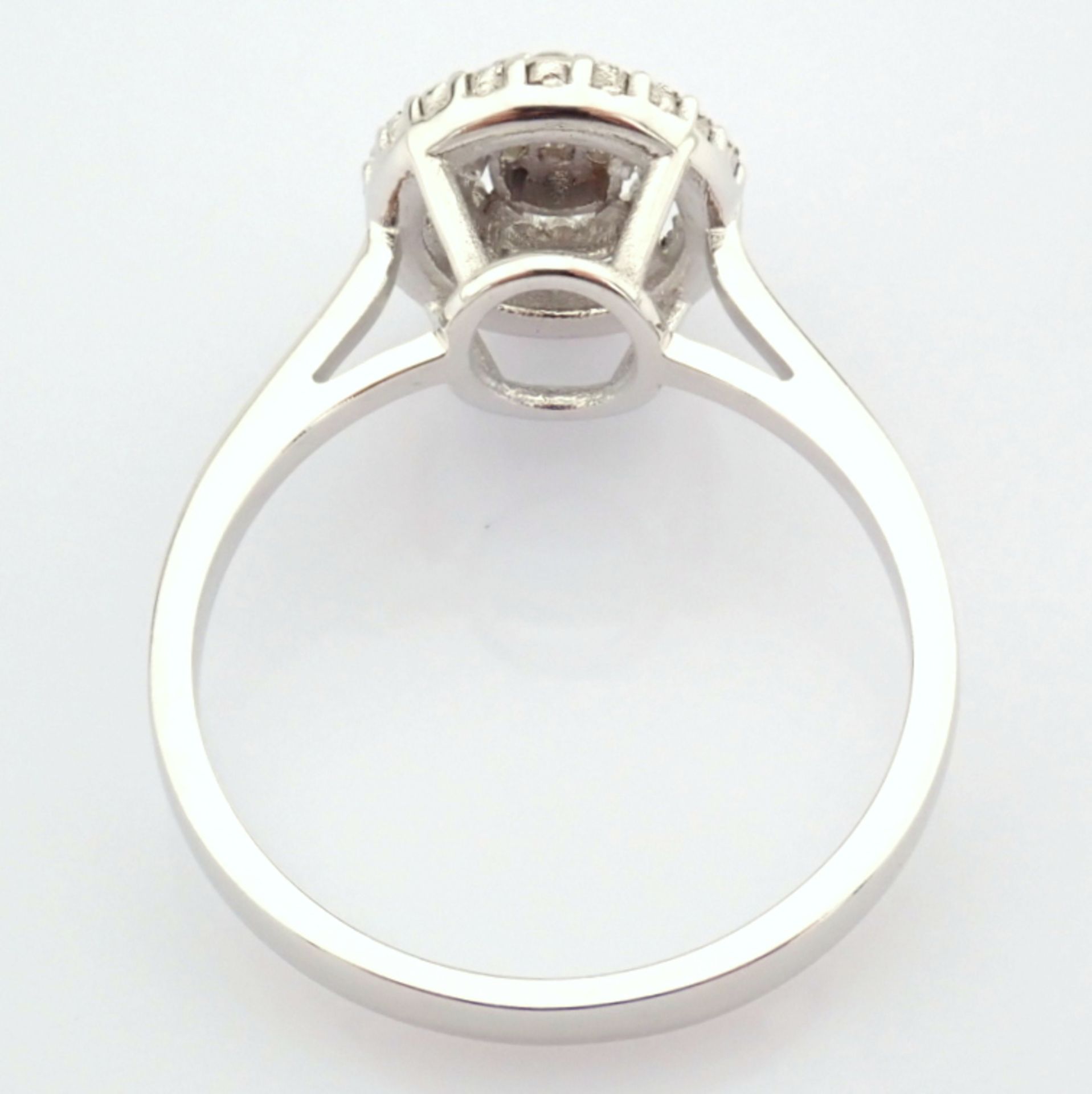 14K White Gold Diamond Ring - Image 7 of 7
