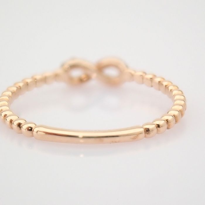 14 kt. Pink gold - Ring - 0.06 ct Diamond - Image 6 of 7