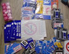 300 Items Plus, Includes Sticky Back Numbers, Letters Car Signs,