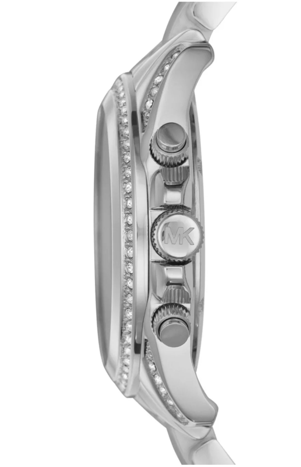 Michael Kors Mk5165 Women's Silver Bracelet Chronograph Quartz Watch - Image 2 of 11