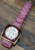 Bcbg Max Azria Ladies Essentials Elite Sport Pink Watch Bg8233 £165 - Ex-Display