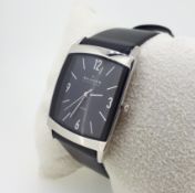 Rr £110 - Skagen Gents Black Strap Black Dial Watch