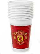 1 Pallet Of 13,680 Official Manchester United & Barcelona Fc Cups Brand New Genuine Stock Wholesale