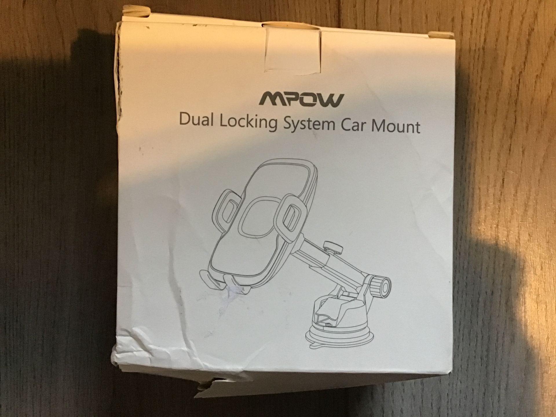 Mpow Dual Locking System Car Mount